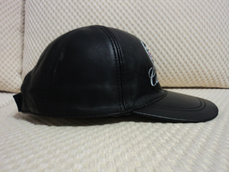 Cadillac Leather Black Baseball Hat Cap [BUY 1 GET 1 FREE]