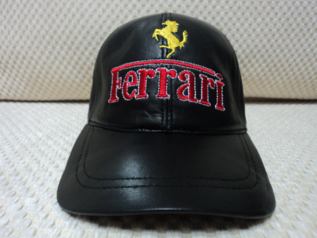 Ferrari Leather Hat / Cap