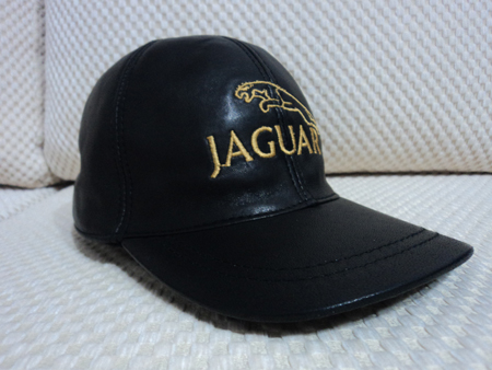 Jaguar Leather Black Baseball Hat Cap [BUY 1 GET 1 FREE]