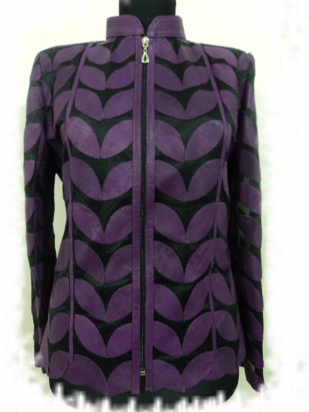 Plus Size Leaf Jacket