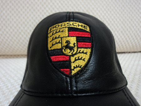 Porsche Leather Black Baseball Hat Cap [BUY 1 GET 1 FREE]