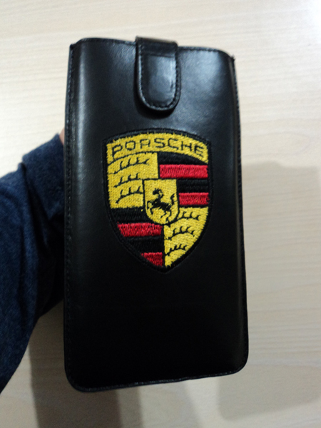 Porsche Leather Case Cover Pouch for Iphone 7 Plus / 6 Plus