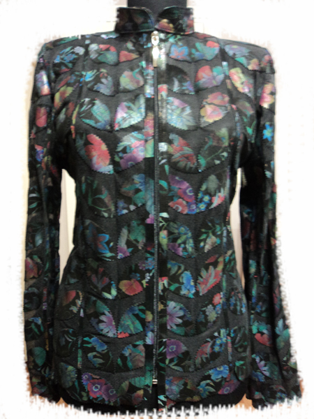 Womens Plus Size Leaf Jacket