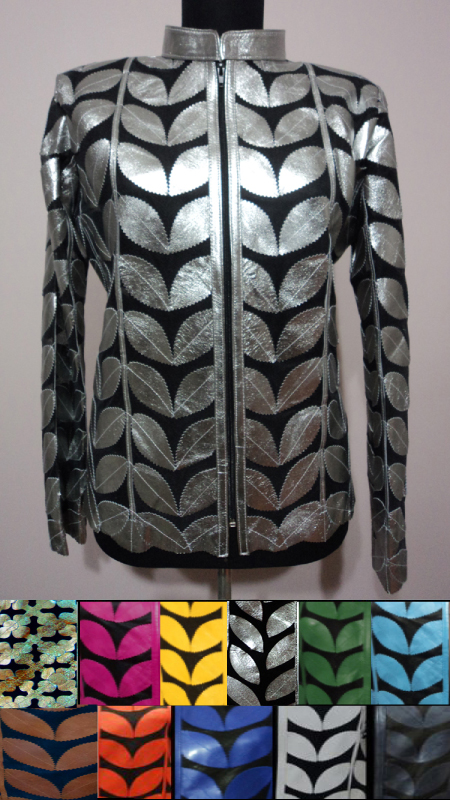 Leather Leaf Jackets for Women [ Click to See Available Colors ]