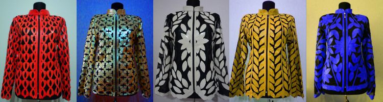 Click to See Other Leather Leaf Jackets